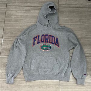Champion Gray Florida Gators Hoodie